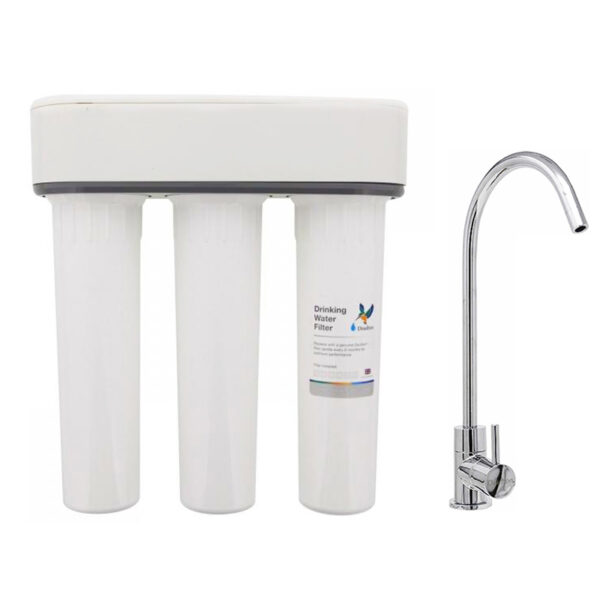 DOULTON HIP TRIPLE DCB+LIMESCALE+ULTRACARB SI WITH DOULTON FAUCET FITTINGS